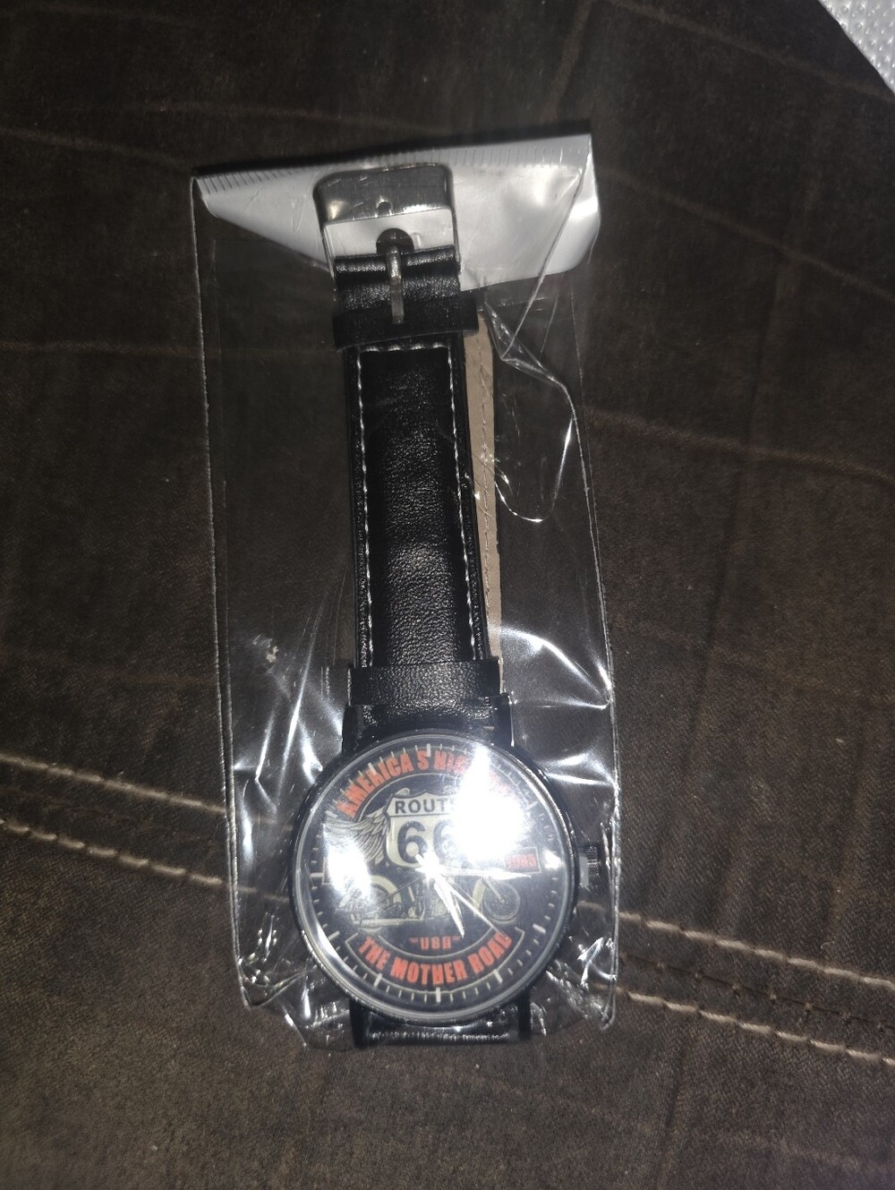 Motorcycle Themed Men's Watch